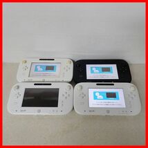 WiiU 本体 32GB/8GB シロ/クロ 4台 + ゲームパッド シロ/クロ 4台 まとめてセット 任天堂 Nintendo ジャンク【20_画像10