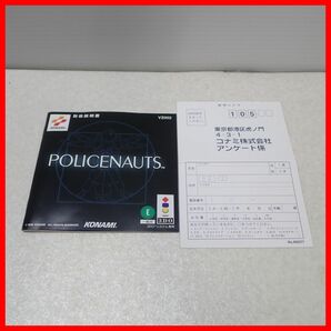 ◇動作保証品 3DO POLICENAUTS ポリスノーツ KONAMI コナミ 箱説ハガキ付【PPの画像6