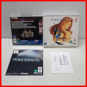 ◇動作保証品 3DO POLICENAUTS ポリスノーツ KONAMI コナミ 箱説ハガキ付【PPの画像1