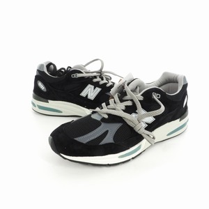 ニューバランス NEW BALANCE イギリス製 UK製 991 V2 スニーカー US9.5 27.5cm 黒 ブラック U991BK2 メンズ