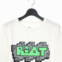 未使用品 ライオット ファセッタズム RIOT FACETASM 20AW MEXICAN LOGO TEE メキシカン ロゴ プリント Tシャツ_画像3