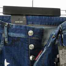 未使用品 ディースクエアード DSQUARED2 22SS Star Wash Skater Jeans デニムパンツ ジーンズ 44 ブルー 青 S71LB1063 国内正規 メンズ_画像5