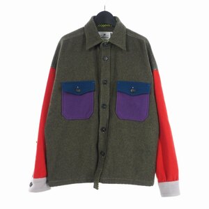 ミスターハリウッド N.HOOLYWOOD ウールリッチ Woolrich CPO シャツ ジャケット 36 マルチカラー WOCAM0707 メンズ