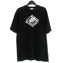 バーバリー BURBERRY 69F ロゴグラフィックＴシャツ 半袖カットソー M 黒 ブラック 8021831 国内正規 メンズ_画像1