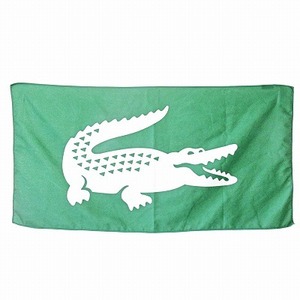 ラコステ LACOSTE スポーツタオル ワニ グリーン 緑 0306 メンズ