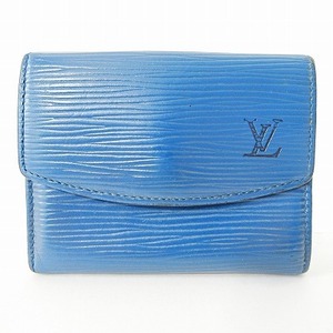 ルイヴィトン LOUIS VUITTON M63415 エピ ポルトモネ サーンプル コインケース コインパース 小銭入れ トレドブルー 0306 レディース