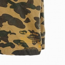 アベイシングエイプ A BATHING APE カモ柄 シャツ ジャケット 長袖 L マルチカラー 1930-131-005 メンズ_画像6