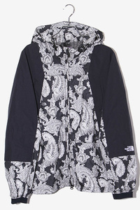 ザノースフェイス パープルレーベル ジャーナルスタンダード 別注 Paisley Print Mountain Wind Parka マウンテンパーカー M ブラック NP29