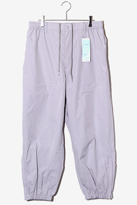 未使用品 2023SS PAPERSKY ペーパースカイ UNIFORM PANTS 撥水加工 ユニフォームパンツ トラックパンツ L LIGHT GRAY ライトグレー PS23130