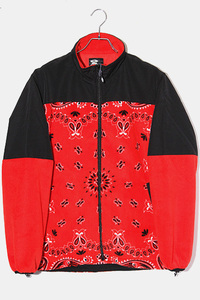 L 未使用品 2023AW CHALLENGER チャレンジャー BANDANA FIELD JACKET バンダナフィールドジャケット RED レッド CLG-JK023-007 /■In2 メン