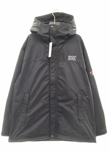 ワコマリア WACKO MARIA × NANGA 22SS MOUNTAIN PARKA M 22SS-WMO-NA01 ナンガ コラボ マウンテン パーカー ブラック 【ブランド古着ベク