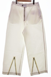 ウェルダー WELLDER Minimal Parachute Trousers 3 WM23APT01 ミニマル パラシュート トラウザーズ パンツ ホワイト 白 【ブランド古着ベク