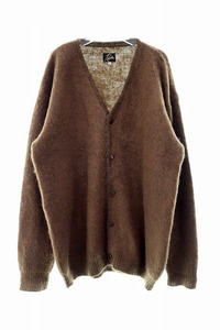 ニードルス ニードルズ Needles 美品 21AW MOHAIR CARDIGAN J0259 モヘアカーディガン L ブラウン【ブランド古着ベクトル】240308 メンズ