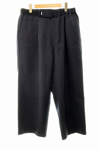 グラフペーパー Graphpaper GM233-40173B Scale Off Wool Wide Chef Pants ワイドスラックス【ブランド古着ベクトル】240325 メンズ