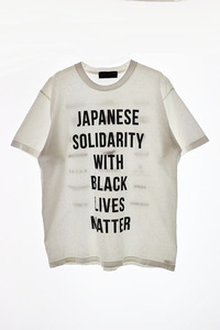 ヒューマンメイド HUMAN MADE 20ss JAPANESE SOLIDARITY WITH BLACK LIVES MATTER チャリティーTシャツ L【ブランド古着ベクトル】240326●