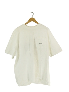 ノーティカ NAUTICA Tシャツ 半袖 丸首 ワンポイント 胸ポケット 白 XL QQQ メンズ