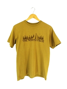 ザノースフェイス THE NORTH FACE NT31705X Tシャツ クルーネック フロントプリント ロゴ ブラウン M 国内正規 QQQ メンズ