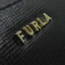 フルラ FURLA バビロン BABYLON 二つ折り 財布 コンパクト ウォレット L字ファスナー 黒 ブラック PCX9UNO レディース_画像3