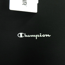 未使用品 チャンピオン CHAMPION 23AW テックウィーブ 3LS クルーネック スウェットシャツ トレーナー C3-YS001 黒 ブラック M メンズ_画像4