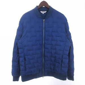 エーグル AIGLE ラ ドゥリ パデッドジャケット 中綿 ジップアップ ZBH088J 青 ブルー XL メンズ