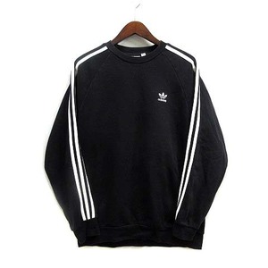  Adidas adidas 3 полоса Crew тренировочный футболка черный чёрный L GN3487 мужской 