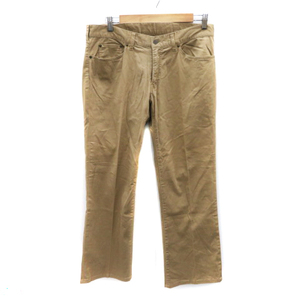  Takeo Kikuchi TAKEO KIKUCHI chino pants ankle height plain 5 beige /YK14 men's 