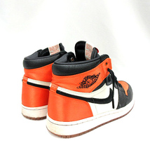 NIKE ★AA☆ Wmns Air Jordan 1 High Satin Shattered Backboard AV3725-010 US8.5 25.5cm エアジョーダン 1 サテン シャッタード バック_画像5