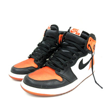 NIKE ★AA☆ Wmns Air Jordan 1 High Satin Shattered Backboard AV3725-010 US8.5 25.5cm エアジョーダン 1 サテン シャッタード バック_画像1