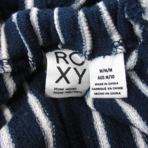 ロキシー ROXY パンツ サロペット オールインワン ストライプ M 紺 ネイビー 白 ホワイト /YI ■MO レディース_画像6