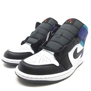 未使用品 ナイキ NIKE エアジョーダン 1 ミッド AIR JORDAN 1 MID スニーカー DQ8426-154 ブライトコンコルド 26cm メンズ