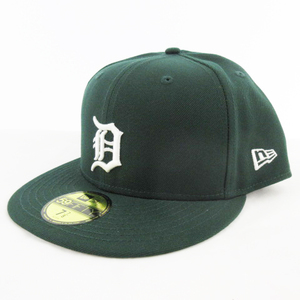 ニューエラ NEW ERA キャップ 帽子 Detroit Tigers デトロイトタイガース 7 7/8 62.5ｃｍ 緑 グリーン メンズ