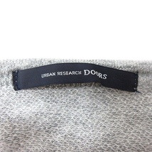 アーバンリサーチ ドアーズ URBAN RESEARCH DOORS カットソー クルーネック 半袖 麻 リネン 38 グレー /MN レディース_画像5