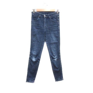 Lee Lee Skinny Pants Denim Stretch S Blue Blue /Yk Ladies