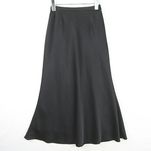  Natural Beauty Basic NATURAL BEAUTY BASIC mermaid skirt long height S lustre black kz7469 lady's 