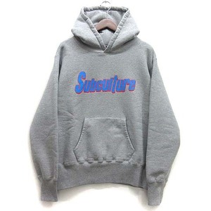 2023AW サブカルチャー SUBCULTURE HOODIE ロゴ スウェット パーカー グレー 1 新品同様 メンズ