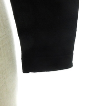 アベニールエトワール limited edition ニット カーディガン 長袖 クルーネック ウール ツイード 38 黒 ベージュ ブラック レディース_画像5