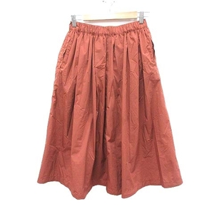 Work man field core outdoor wear water-repellent light skirt rain flair long reverse side mesh M tea Brown #MO lady's 