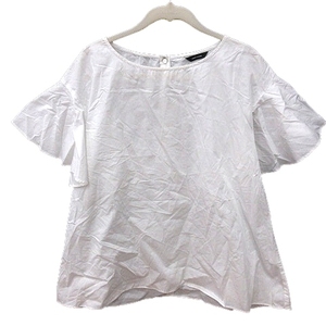  Journal Standard JOURNAL STANDARD shirt blouse short sleeves white white /RT lady's 