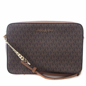 未使用品 マイケルコース MICHAEL KORS タグ付き JET SET ITEM LG EW CROSSBODY 35F8GTTC3B ショルダーバッグ クロスボディ チェーン ロゴ