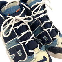 ナイキ NIKE CJ6126-100 Air More Uptempo Denim エア モア アップテンポ デニム スニーカー ハイカット 28.0 青 ブルー メンズ_画像9