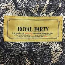 ロイヤルパーティー ROYAL PARTY コート トレンチ スプリング ミドル ベルト付き 長袖 38 ベージュ グレー レディース_画像5