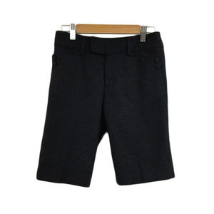 k Miki .k Kumikyoku KUMIKYOKU pants Short wool cashmere . plain S2 gray black black lady's 