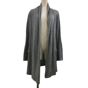  Mayson Grey MAYSON GREY cardigan knitted shawl color plain front opening roll up long sleeve 2 gray lady's 