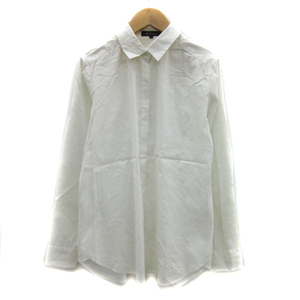リフレクト Reflect ドレスシャツ ブラウス 長袖 無地 11 白 ホワイト /YS31 ■MO レディース