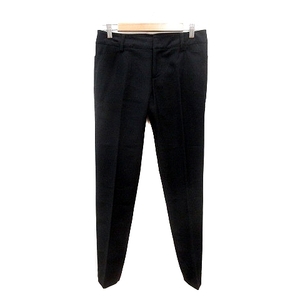  Michel Klein MICHEL KLEIN tapered pants slacks 38 black black /MN lady's 