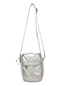 シュプリーム SUPREME 22AW Shoulder Bag ショルダー バッグ ロゴ ポーチ シルバー BAG カバン ☆AA★ メンズ