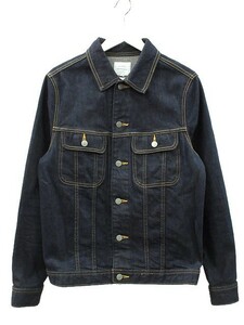 ヴィクティム VICTIM リジッド デニム ジャケット XL インディゴ RIGID DENIM JACKET Gジャン 上着 アウター メンズ