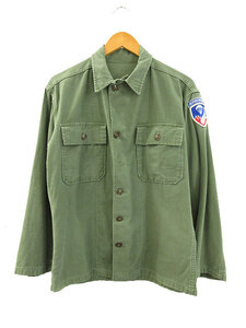 ヴィンテージ VINTAGE U.S.ARMY 50s OG-107 ユーティリティシャツ UTILITYSHIRT 1st 米軍 オリーブ メンズ