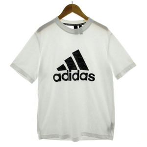 アディダス adidas 半袖機能Tシャツ MMHBOSGRFXTEE GN0797 ロゴプリント 半袖 AEROREADY ホワイト 白 M メンズ