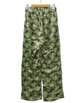 SENSI STUDIO センシ スタジオ 2022SS Silk Slouchy Pants プリント シルク スラウチ パンツ 34(XS) GREEN(グリーン) レディース_画像2